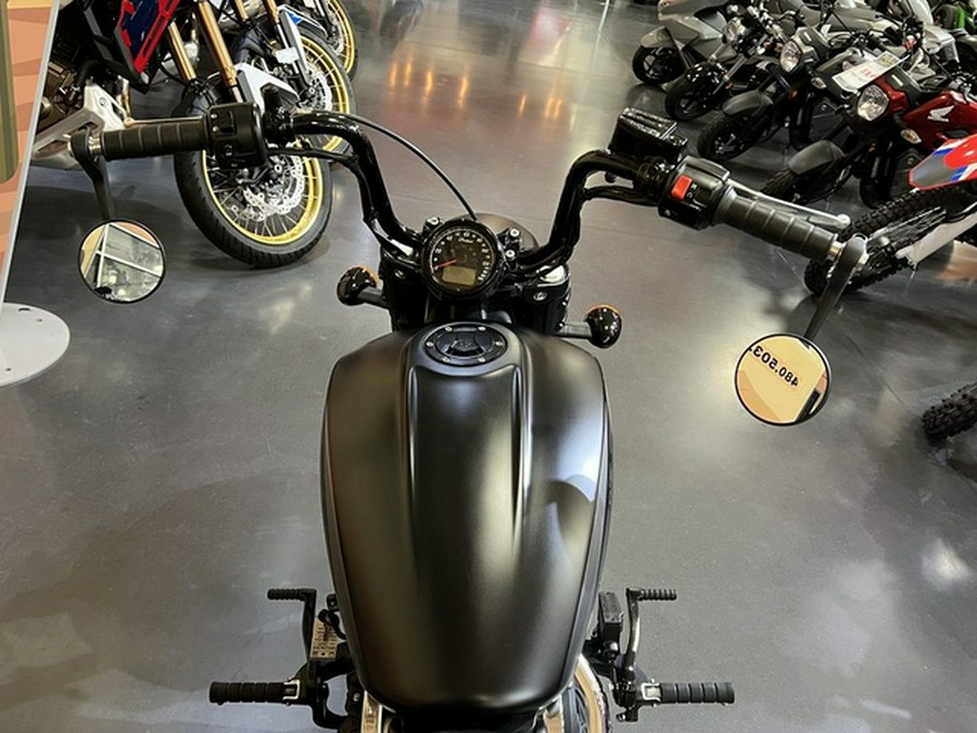 2021 Indian Scout Bobber Twenty ABS Thunder Black Smoke