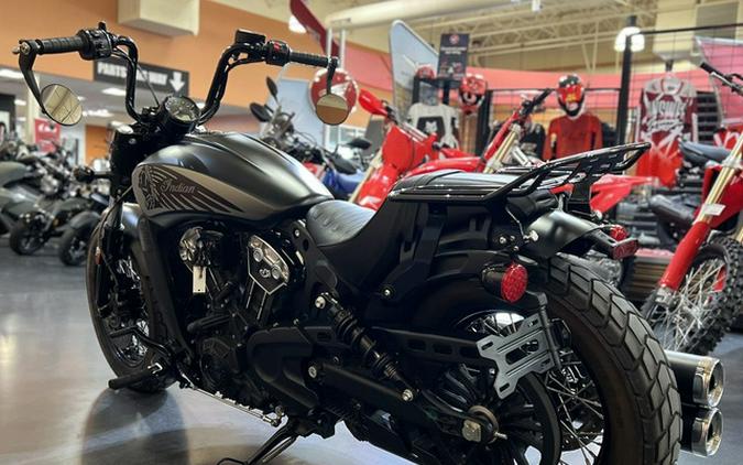 2021 Indian Scout Bobber Twenty ABS Thunder Black Smoke