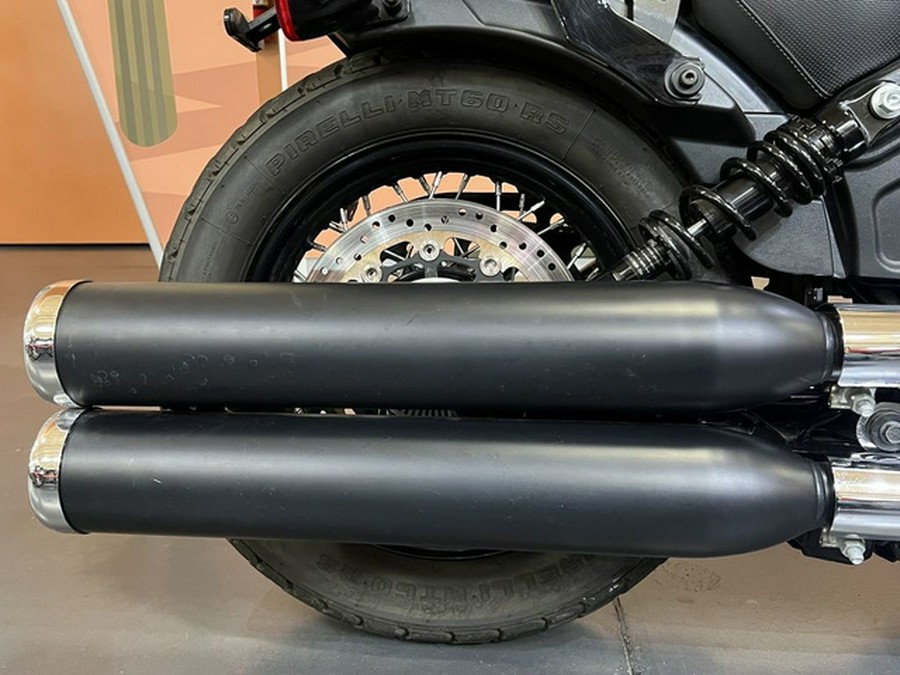 2021 Indian Scout Bobber Twenty ABS Thunder Black Smoke