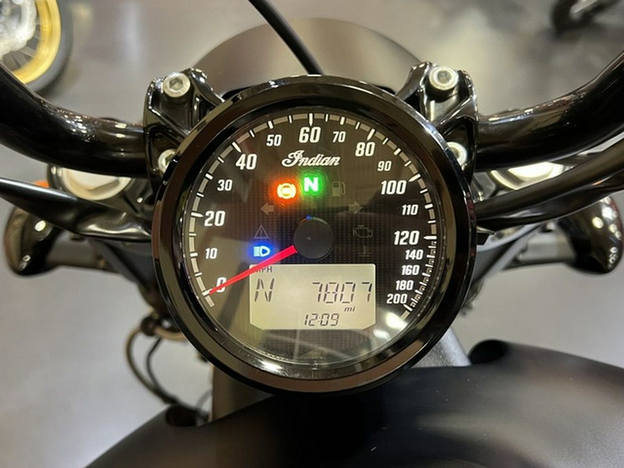 2021 Indian Scout Bobber Twenty ABS Thunder Black Smoke