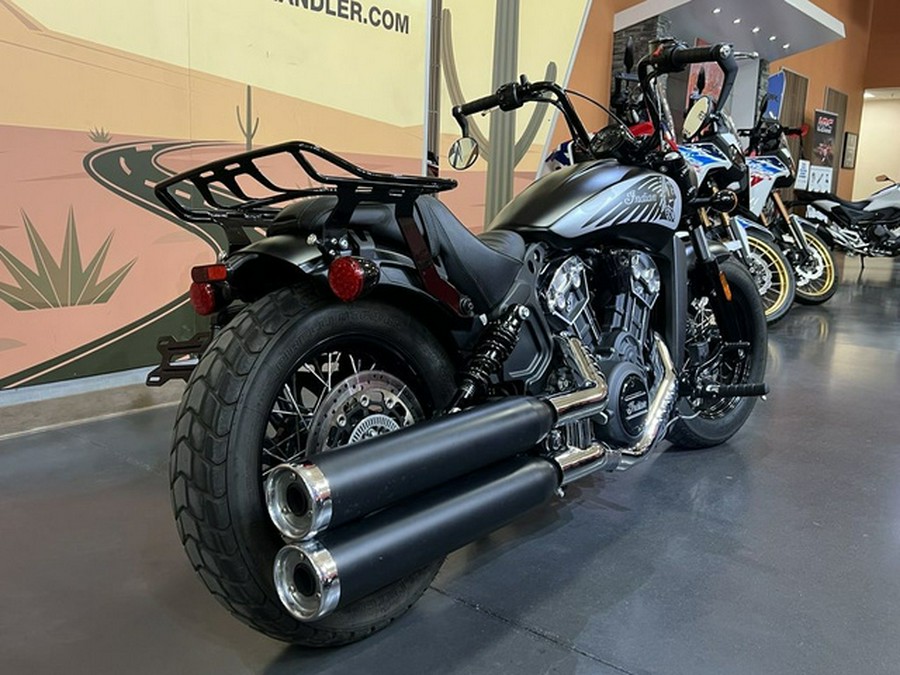 2021 Indian Scout Bobber Twenty ABS Thunder Black Smoke