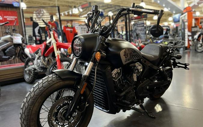 2021 Indian Scout Bobber Twenty ABS Thunder Black Smoke