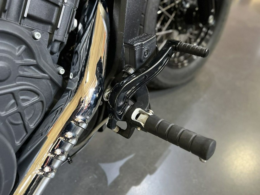 2021 Indian Scout Bobber Twenty ABS Thunder Black Smoke