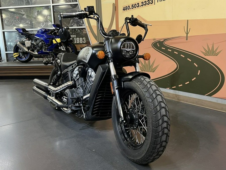 2021 Indian Scout Bobber Twenty ABS Thunder Black Smoke