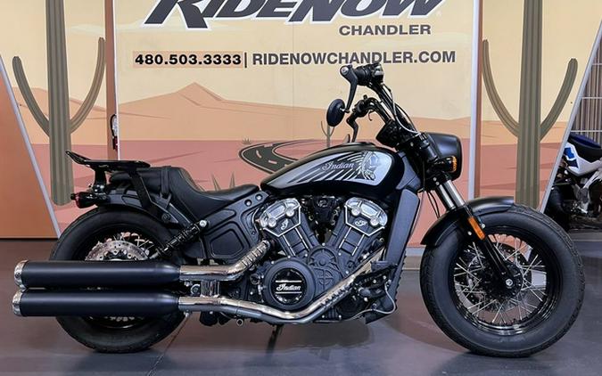 2021 Indian Scout Bobber Twenty ABS Thunder Black Smoke