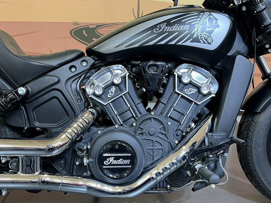 2021 Indian Scout Bobber Twenty ABS Thunder Black Smoke