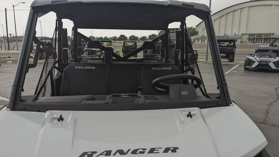 New 2025 POLARIS RANGER CREW 1000 PREMIUM WHITE LIGHTNING