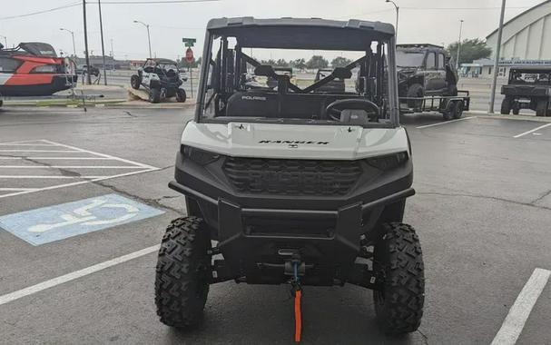 New 2025 POLARIS RANGER CREW 1000 PREMIUM WHITE LIGHTNING