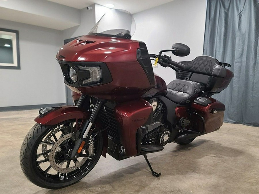 2026 Indian Pursuit Dark Horse 112 W/ Powerband Audio Maroon Metallic