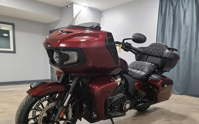 2026 Indian Pursuit Dark Horse 112 W/ Powerband Audio Maroon Metallic