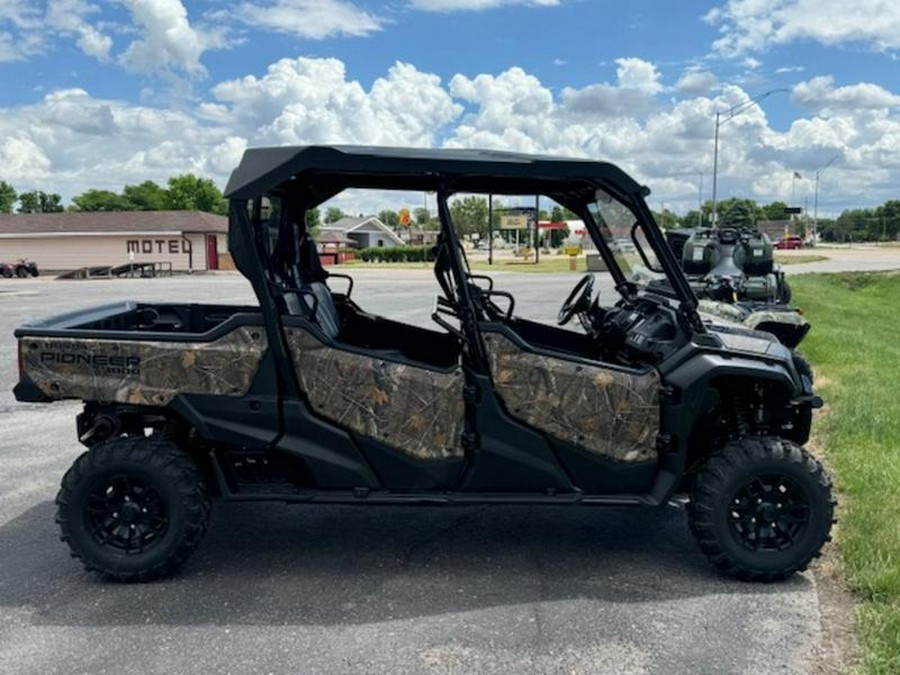 2023 Honda® Pioneer 1000-6 Deluxe Crew Camo