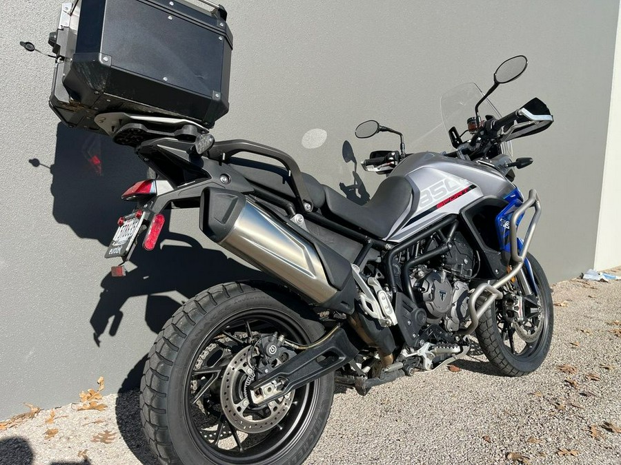 2021 Triumph Tiger 850 Sport Graphite Caspian Blue