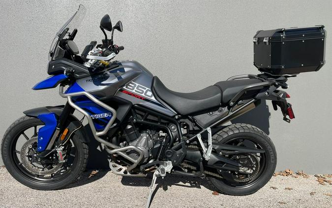 2021 Triumph Tiger 850 Sport Graphite Caspian Blue