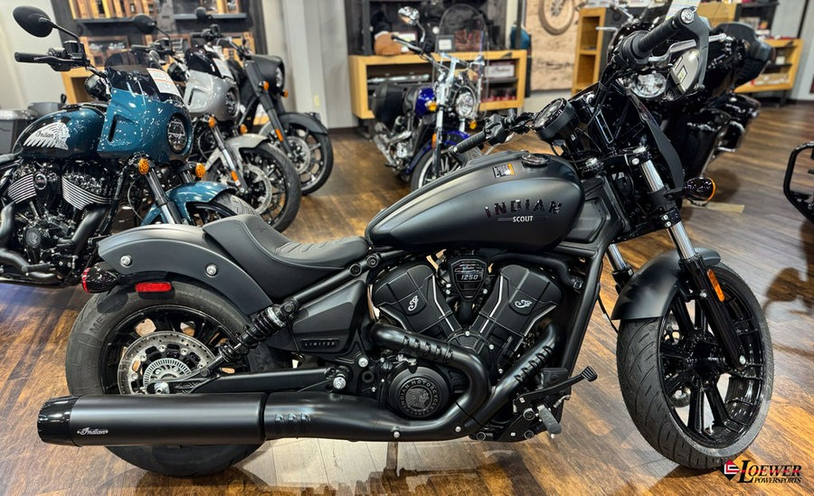2025 Indian Motorcycle® Sport Scout® Limited Black Smoke