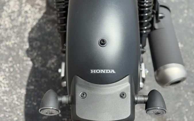 2025 Honda Rebel 500 Matte Black Metallic