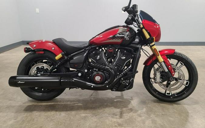 2026 Indian 101 Scout Sunset Red Metallic