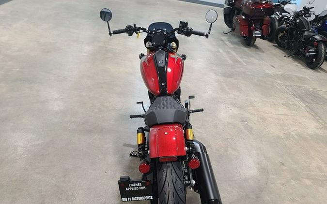2026 Indian 101 Scout Sunset Red Metallic