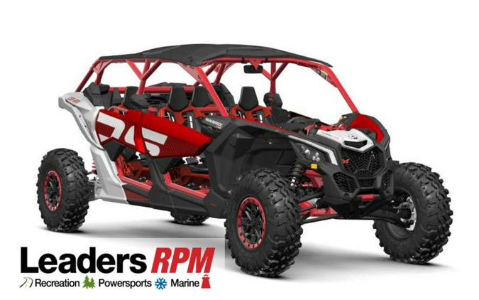 2024 Can-Am® Maverick X3 MAX X ds Turbo RR Fiery Red & Hyper Silver