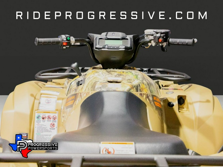2026 Yamaha Kodiak 700 EPS Fall Beige w/ Realtree Edge