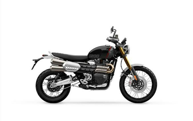 2024 Triumph Scrambler 1200 XE Black & Grey