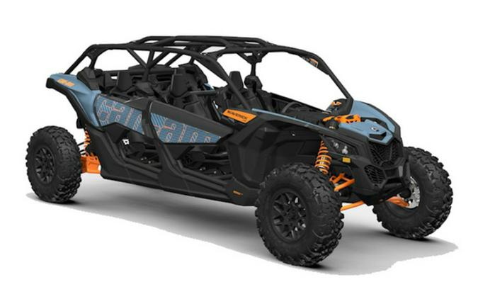 2025 Can-Am Maverick X3 MAX DS Turbo Scandi Blue & Orange Crus