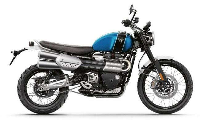 2022 Triumph Scrambler 1200 XC Cobalt Blue and Jet Black