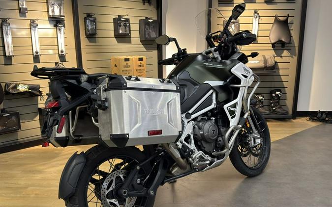 2023 Triumph Tiger 1200 Rally Explorer Matte Khaki Green