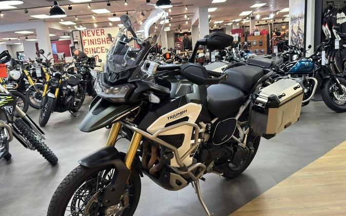 2023 Triumph Tiger 1200 Rally Explorer Matte Khaki Green