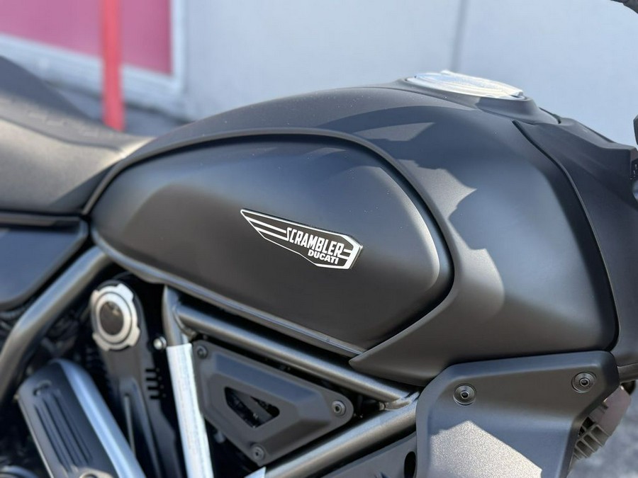 2025 Ducati Scrambler Icon Dark