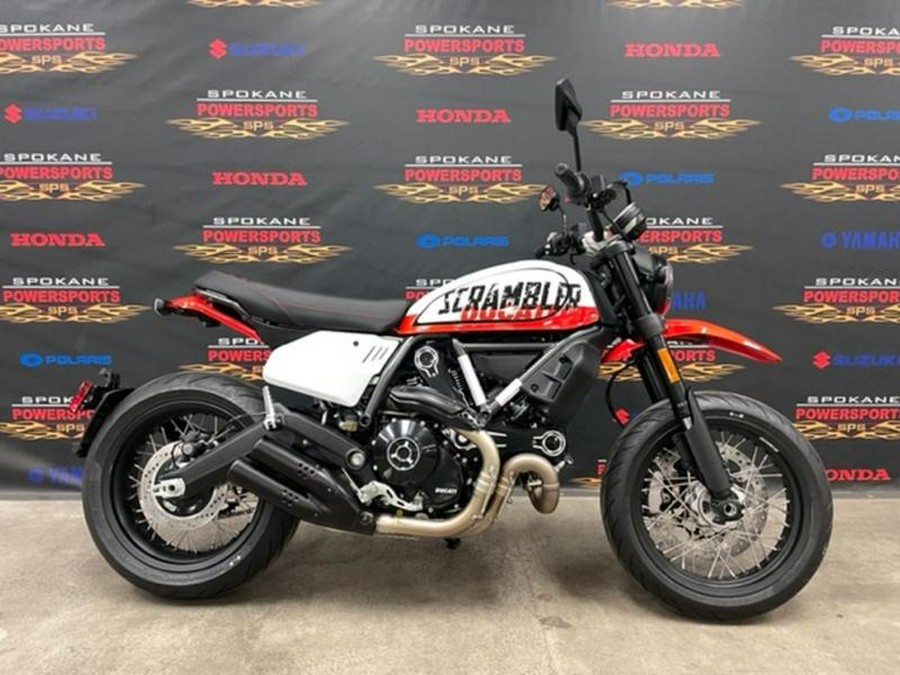 2022 Ducati Scrambler Urban Motard Star White Silk and Ducati GP ’19 Red