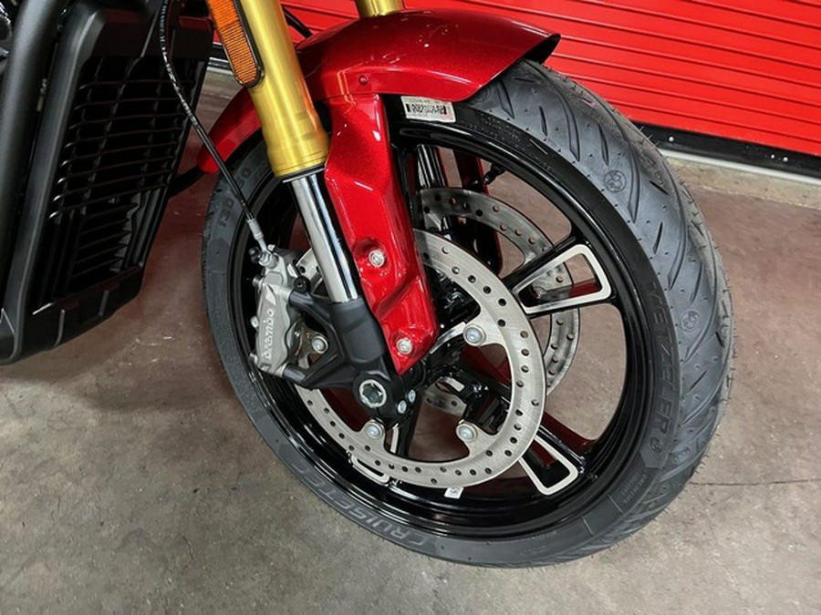 2025 Indian 101 Scout Sunset Red Metallic With Graphics