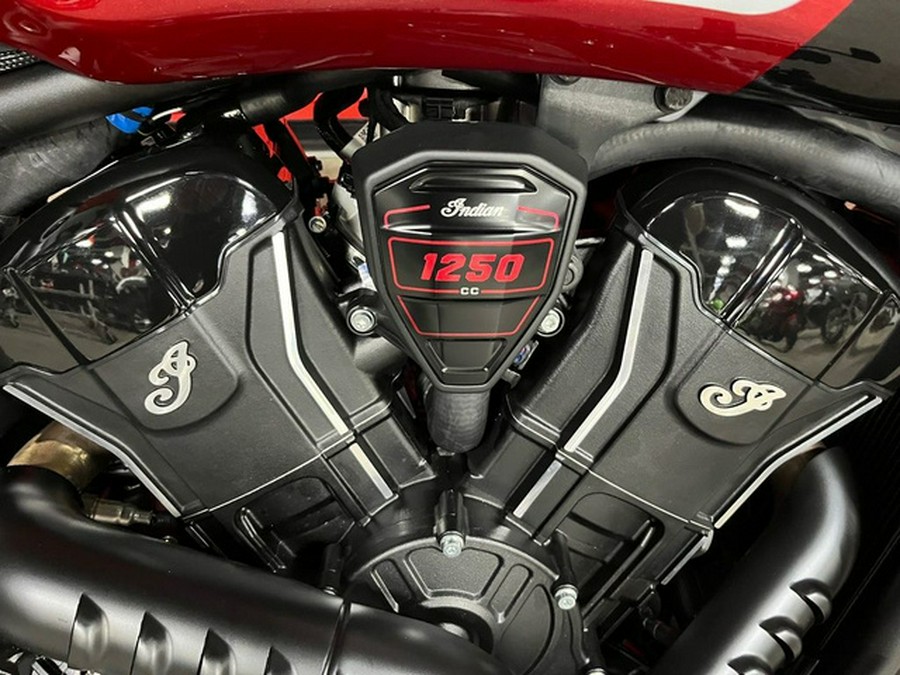 2025 Indian 101 Scout Sunset Red Metallic With Graphics