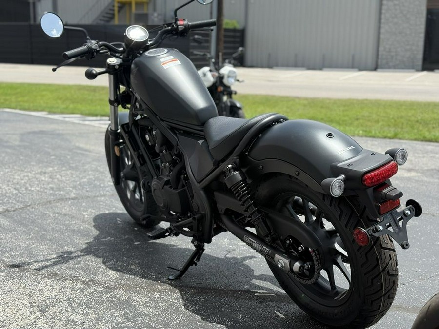 2025 Honda Rebel 500 Matte Black Metallic - 800410
