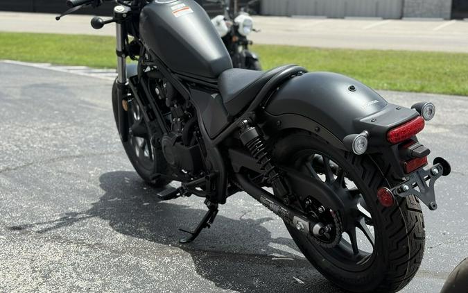 2025 Honda Rebel 500 Matte Black Metallic - 800410