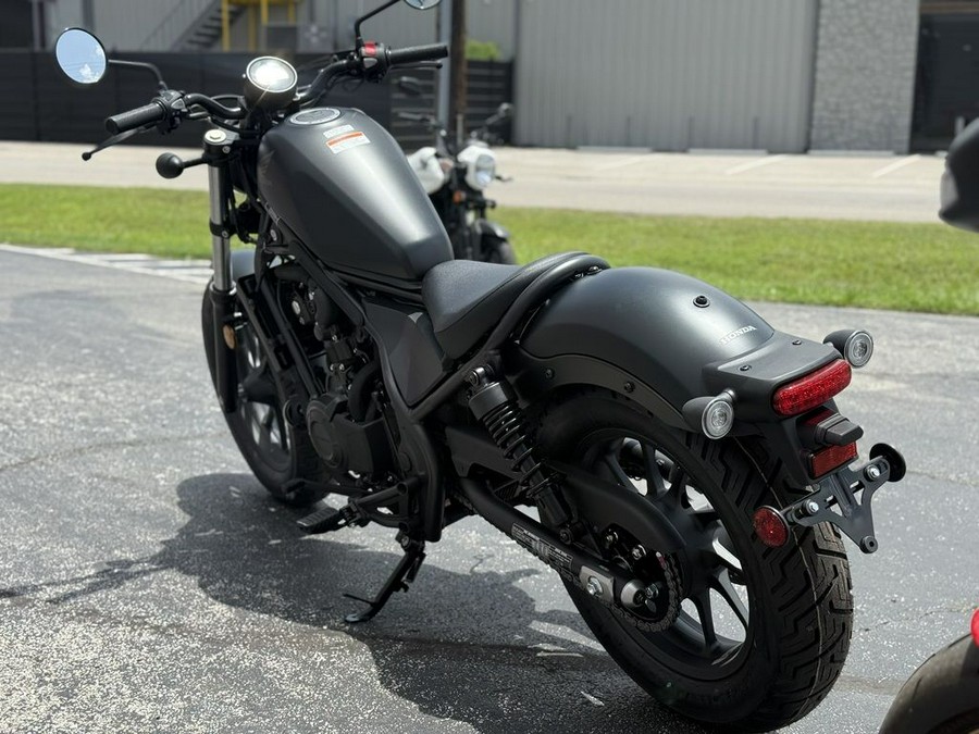 2025 Honda Rebel 500 Matte Black Metallic - 800410