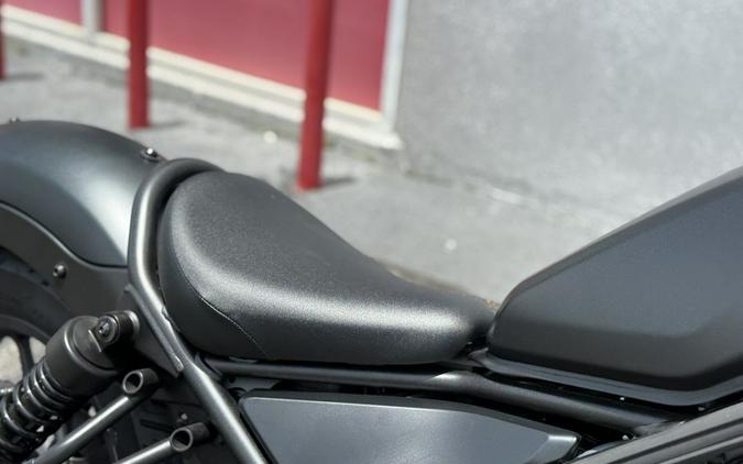 2025 Honda Rebel 500 Matte Black Metallic - 800410