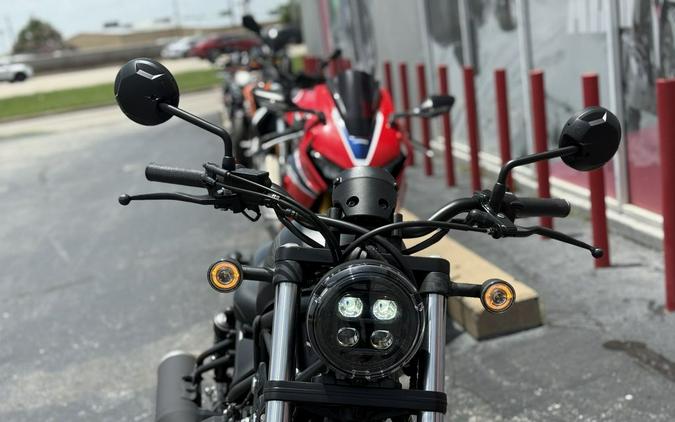 2025 Honda Rebel 500 Matte Black Metallic - 800410