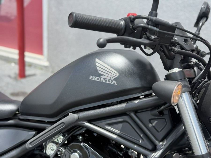 2025 Honda Rebel 500 Matte Black Metallic - 800410