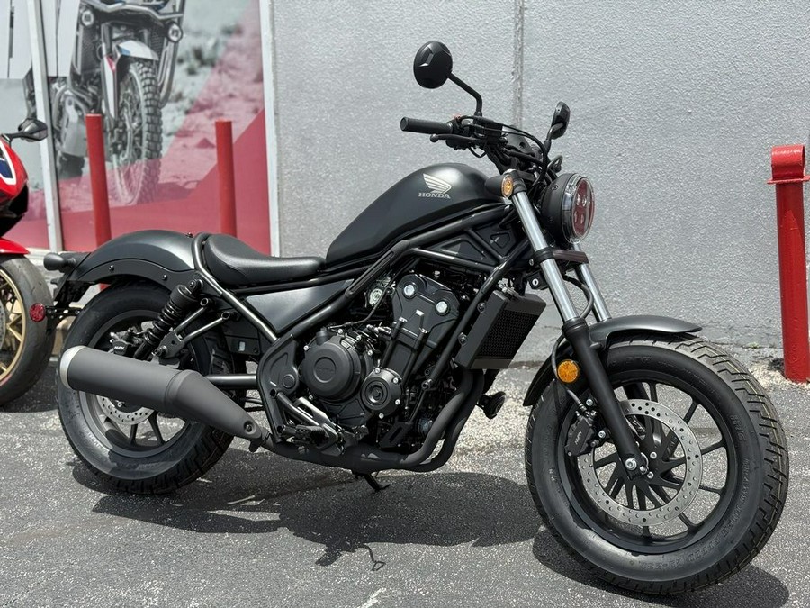 2025 Honda Rebel 500 Matte Black Metallic - 800410