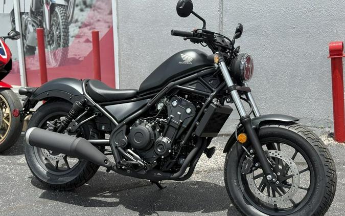 2025 Honda Rebel 500 Matte Black Metallic - 800410