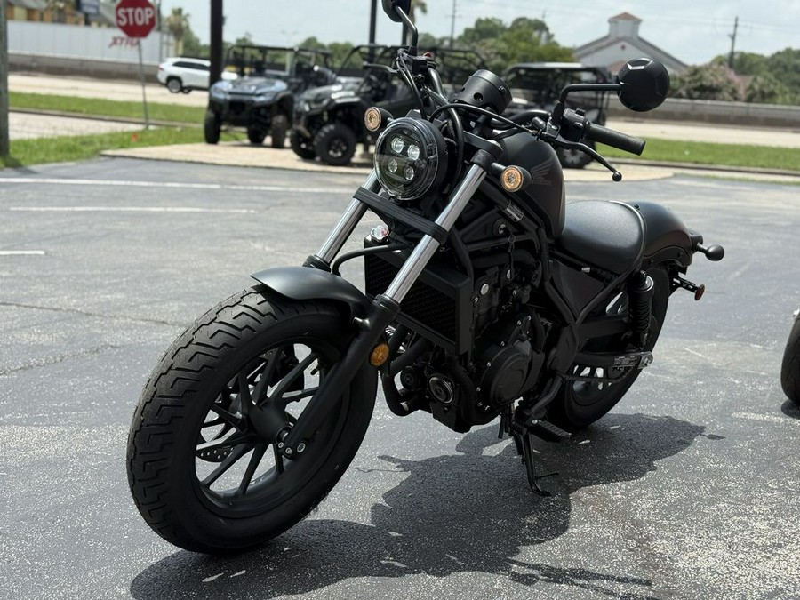 2025 Honda Rebel 500 Matte Black Metallic - 800410