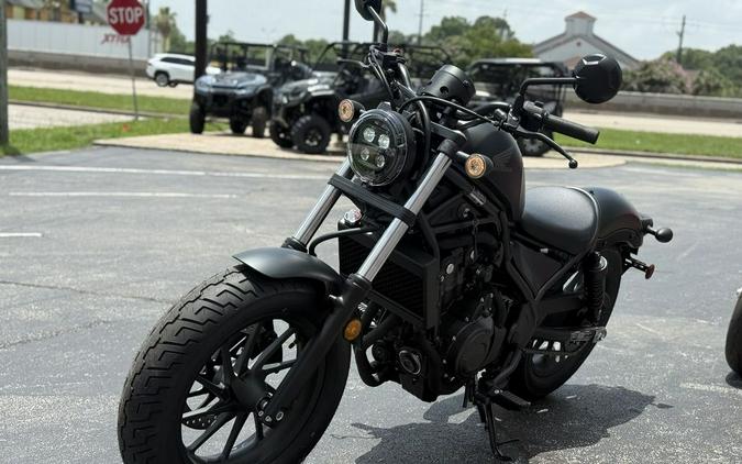 2025 Honda Rebel 500 Matte Black Metallic - 800410