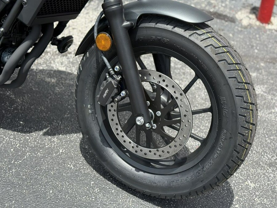 2025 Honda Rebel 500 Matte Black Metallic - 800410