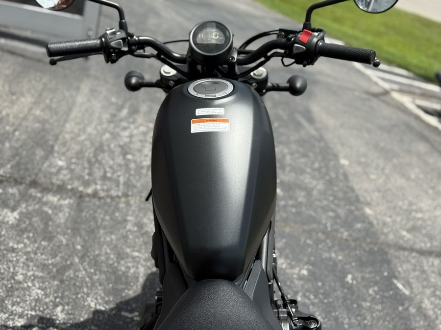 2025 Honda Rebel 500 Matte Black Metallic - 800410
