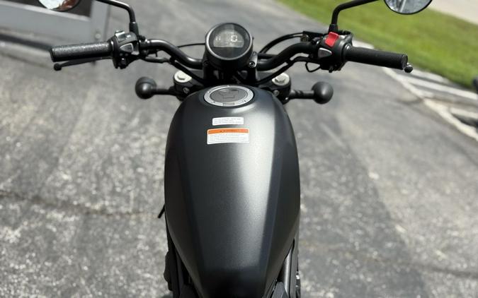 2025 Honda Rebel 500 Matte Black Metallic - 800410