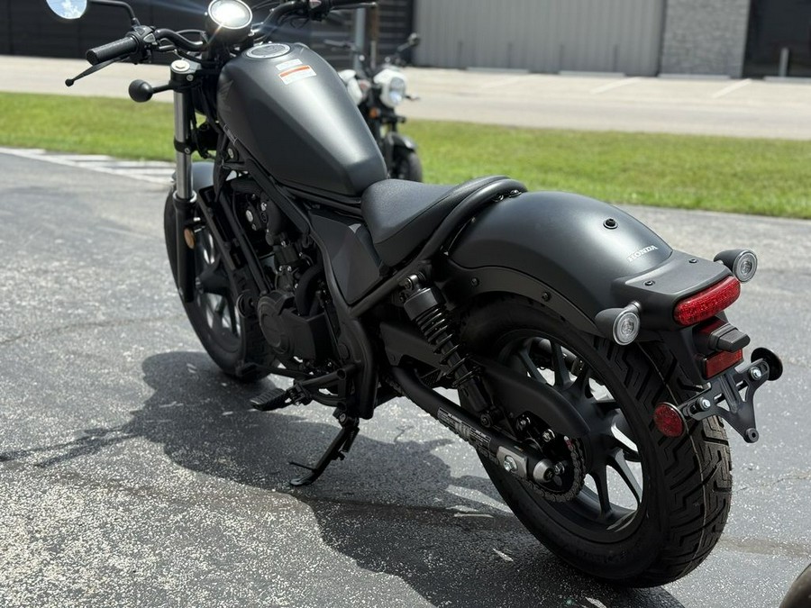 2025 Honda Rebel 500 Matte Black Metallic - 800410