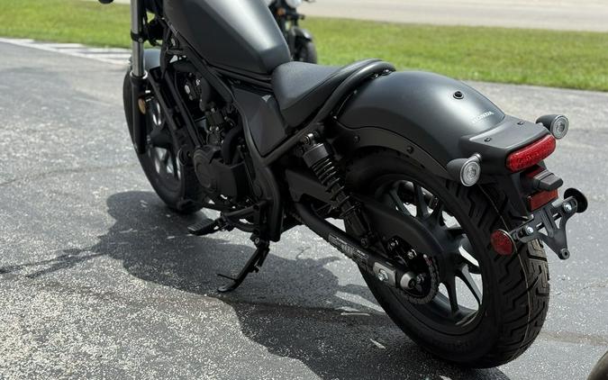 2025 Honda Rebel 500 Matte Black Metallic - 800410