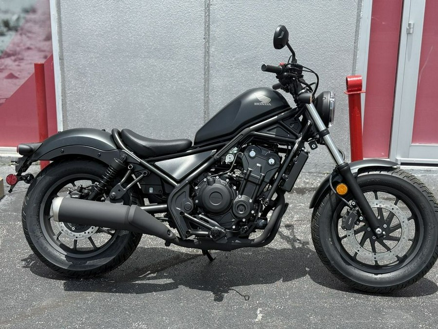 2025 Honda Rebel 500 Matte Black Metallic - 800410