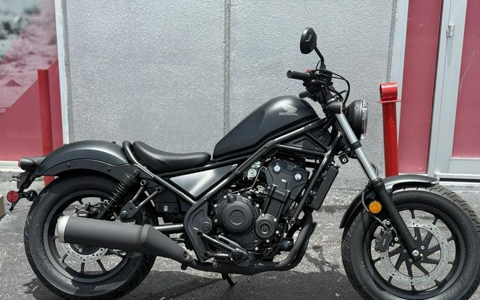 2025 Honda Rebel 500 Matte Black Metallic - 800410