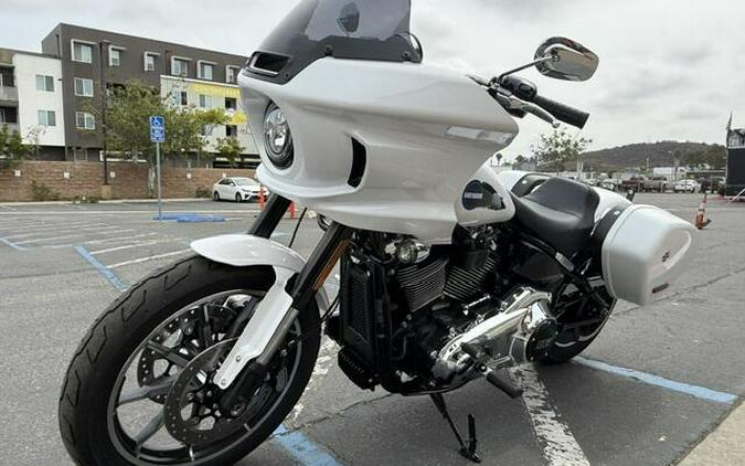 2026 Harley-Davidson® Low Rider® ST White Onyx Pearl Chrome Trim